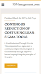 Mobile Screenshot of 5smanagement.com